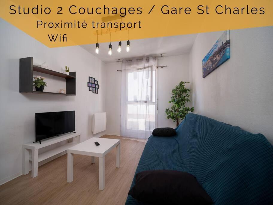 Appartement Tout Equipe A 5 Min De La Gare St Charles Marseille Ngoại thất bức ảnh